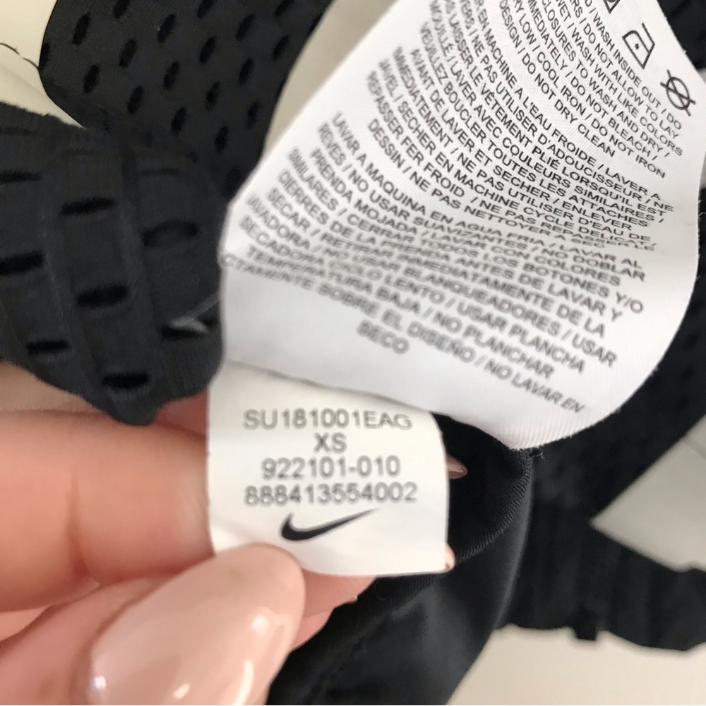 Nike Black Mesh Bomber Jacket - Picture 7 of 7